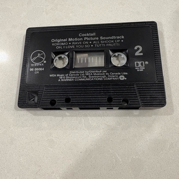 Cocktail Original Motion Picture Soundtrack Cassette 1988 - Picture 6 of 8